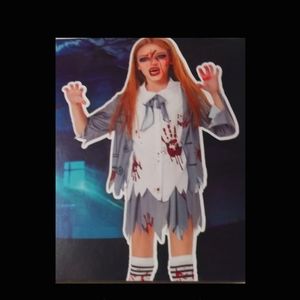 Ikali Zombie Student Costume